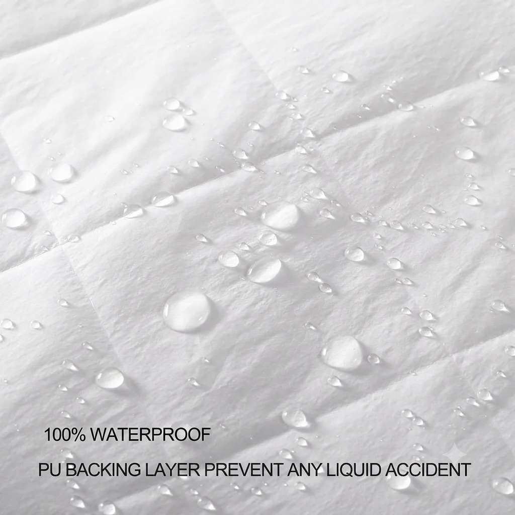 Waterproof Mattress Protector Cover (Plain)